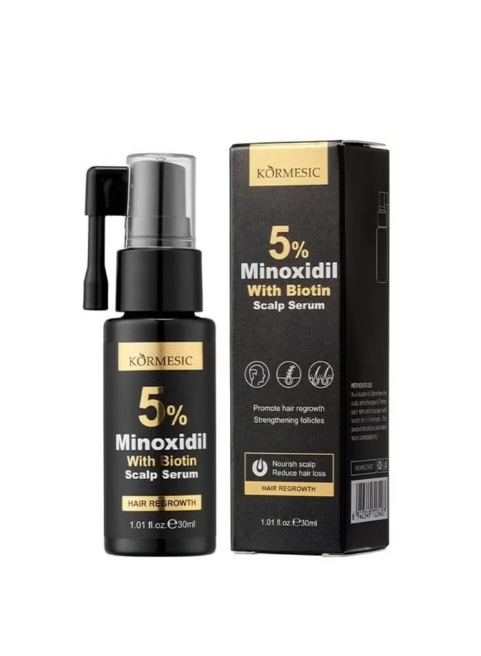 5% Minoxidil With Biotin Scalp Serum