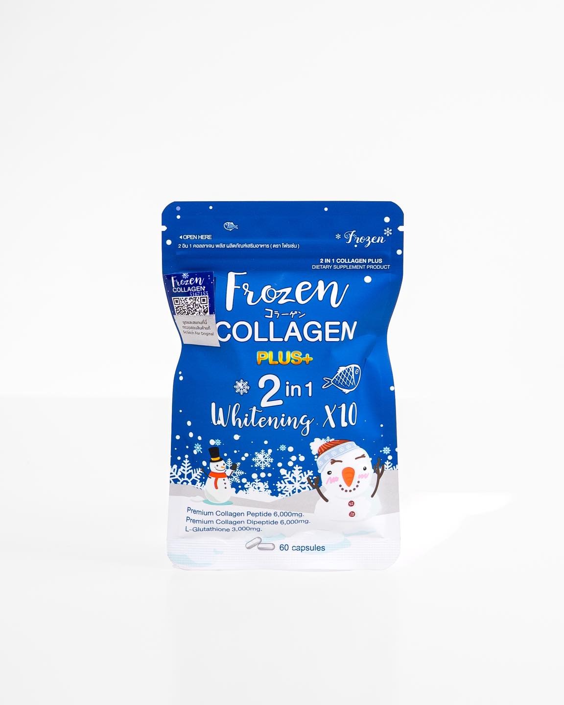 Frozen Collagen Plus+ 2 in 1 Whitening X10 (Dietary Supplement Product)