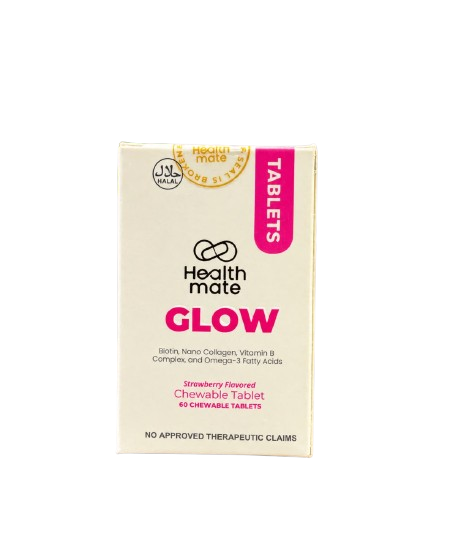 Healthmate Glow Strawberry Flavored Chewable Tablets