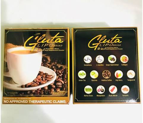 Gluta Lipo Brand 12-in-1 Herbal Coffee Blend