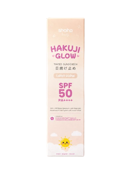 Shaha Beauty Hakuji Glow Tinted SunsCream